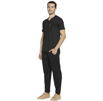 Black Full Set Scrubs