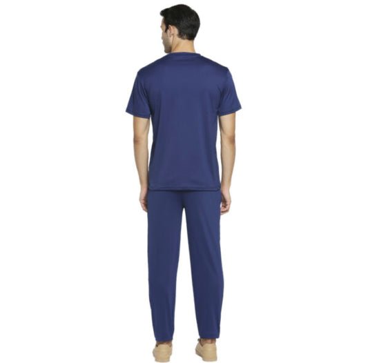 Navy Blue Full Set Scrubs